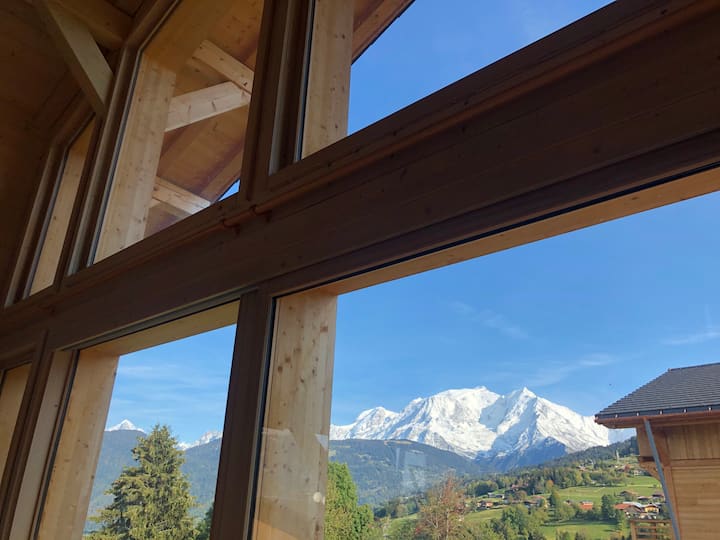 Luxurious Chalet With Sauna And Great Views - Sallanches