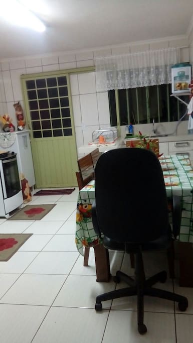 Cozinha nao eh permitido fazer comidas