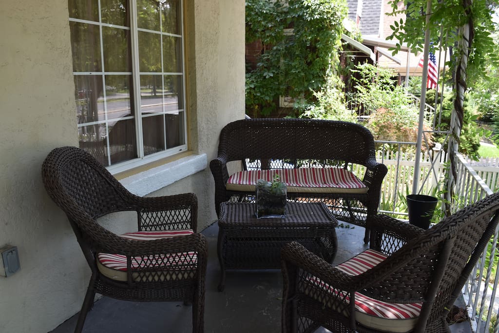 Victorian House Front Porch