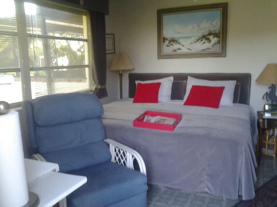 Guest room, king bed
