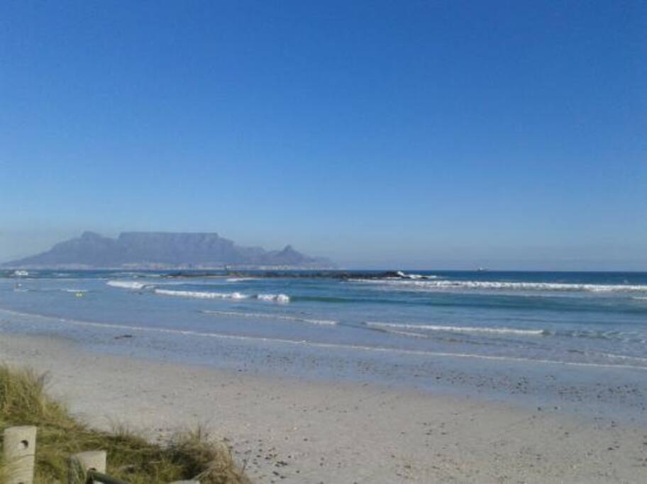 View from the beach