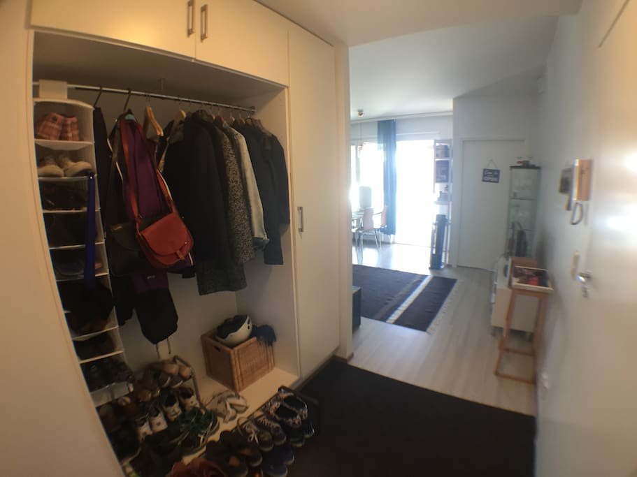 Plenty of space for clothes