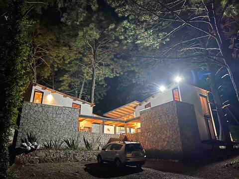3 Villa Complex + Social Cabin