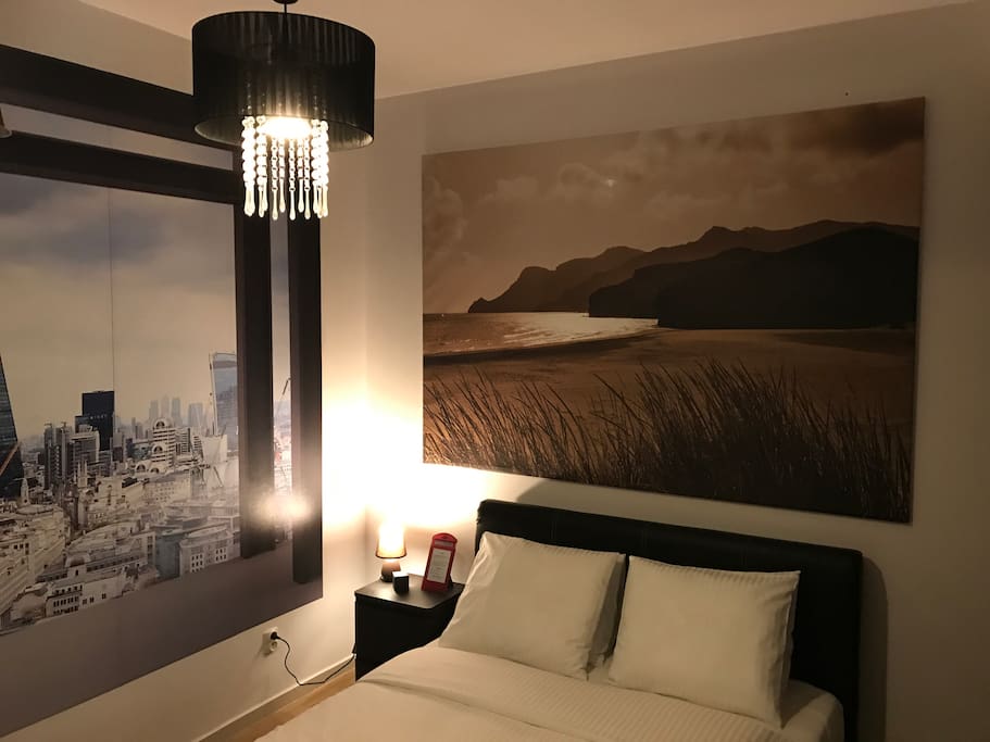 Apartment London bedroom