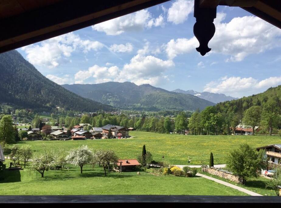 Blick vom Balkon // view from the balcony