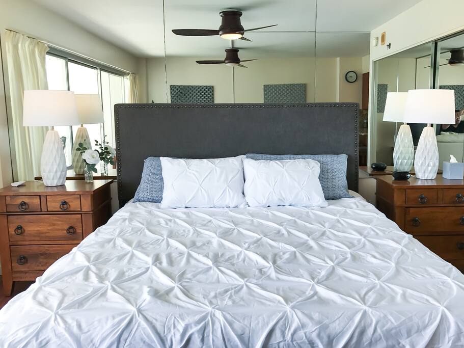 Brand new comfortable bedding won't dissapoint
