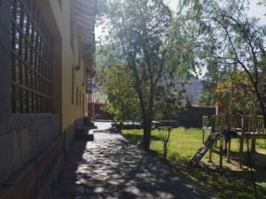 Patio Trasero (1k m2, incluye estacionamiento)