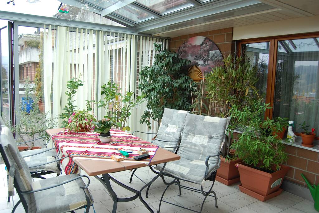 Wintergarten zur Mitbenutzung