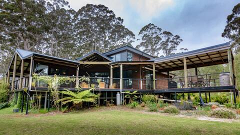 Pemberlyn House in the tall trees