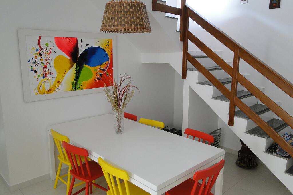 Mesa de Jantar, acesso a cobertura