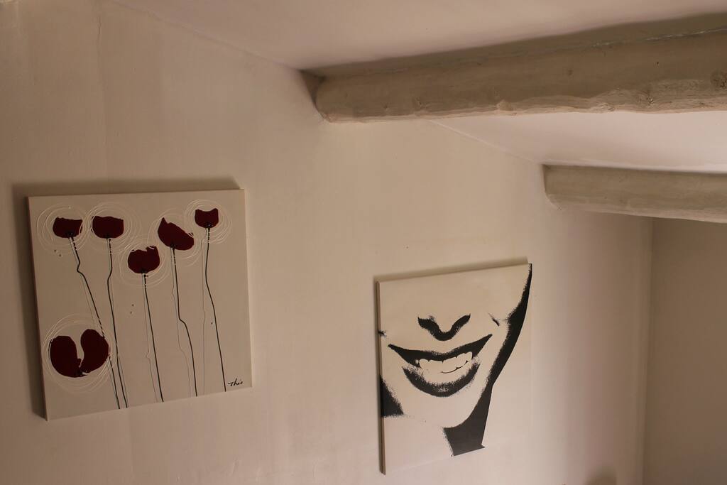 Des fleurs et un sourrir de bienvenue:)
