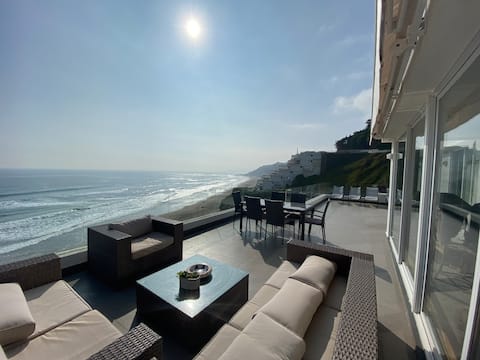 Maitencillo first line apartment