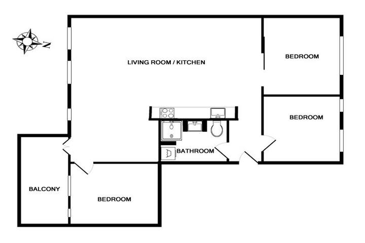 Stor lejlighed tæt på Bella Center og Royal Arena gallery image 2