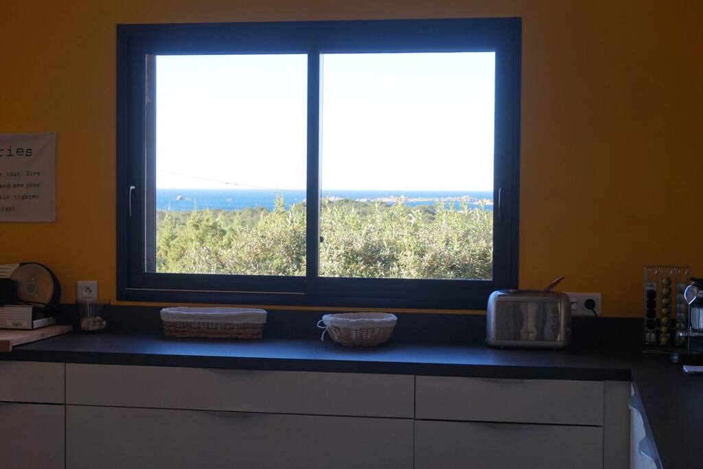 vue mer de la cuisine