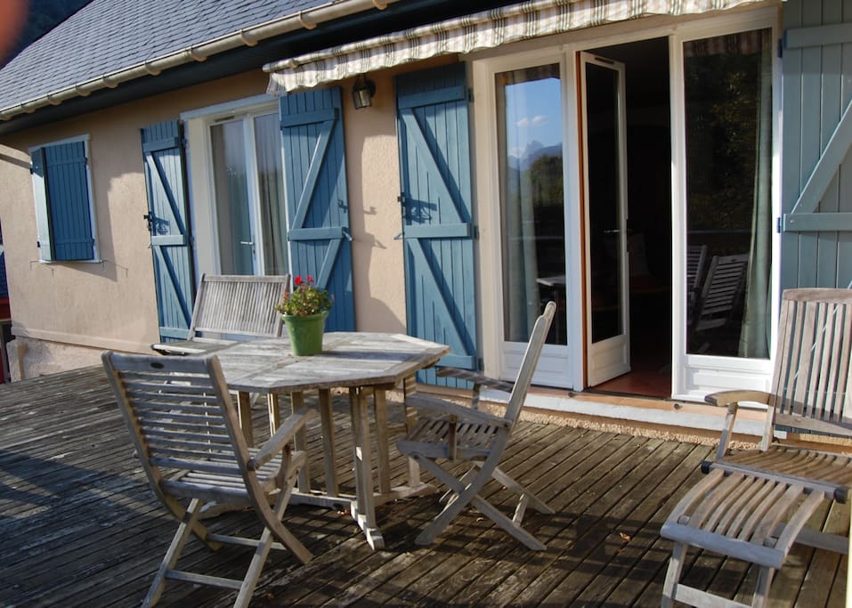 Côté terrasse