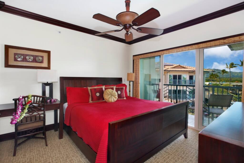 Heavenly King size bed in Master Suite