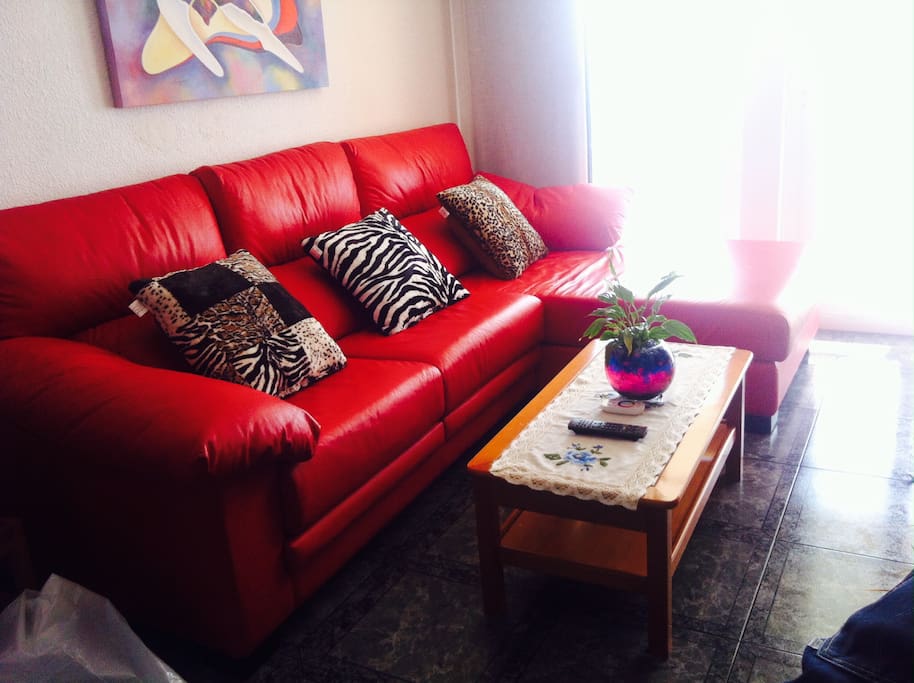 Sofa en el comedor