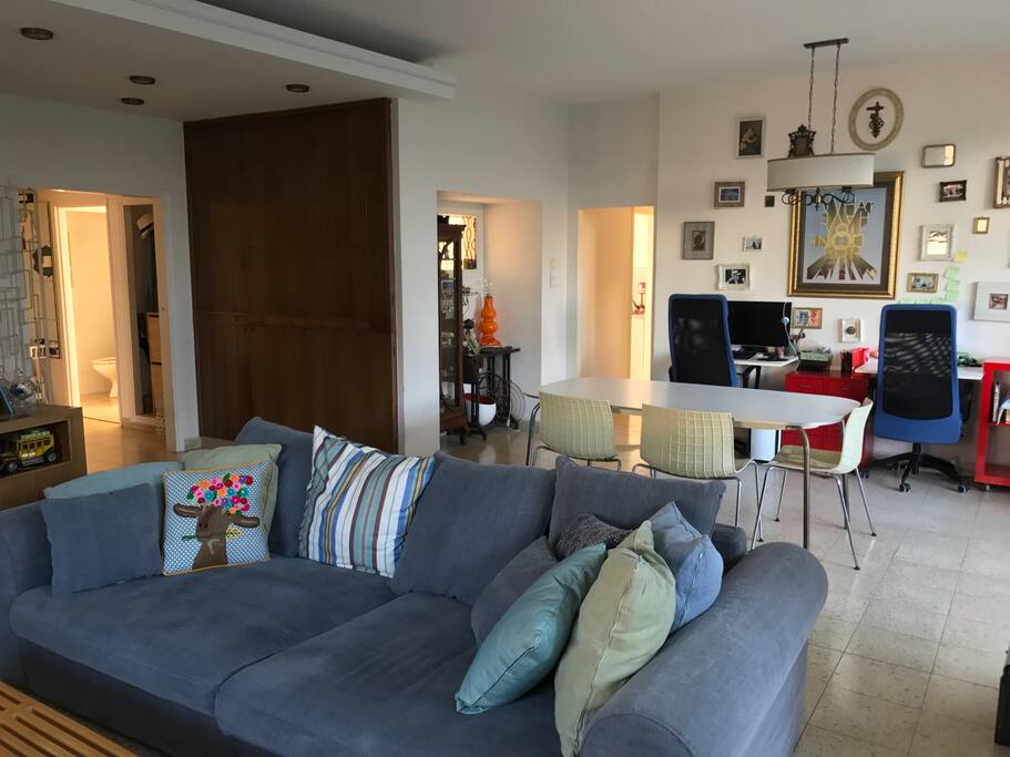 Looking onto the dining area