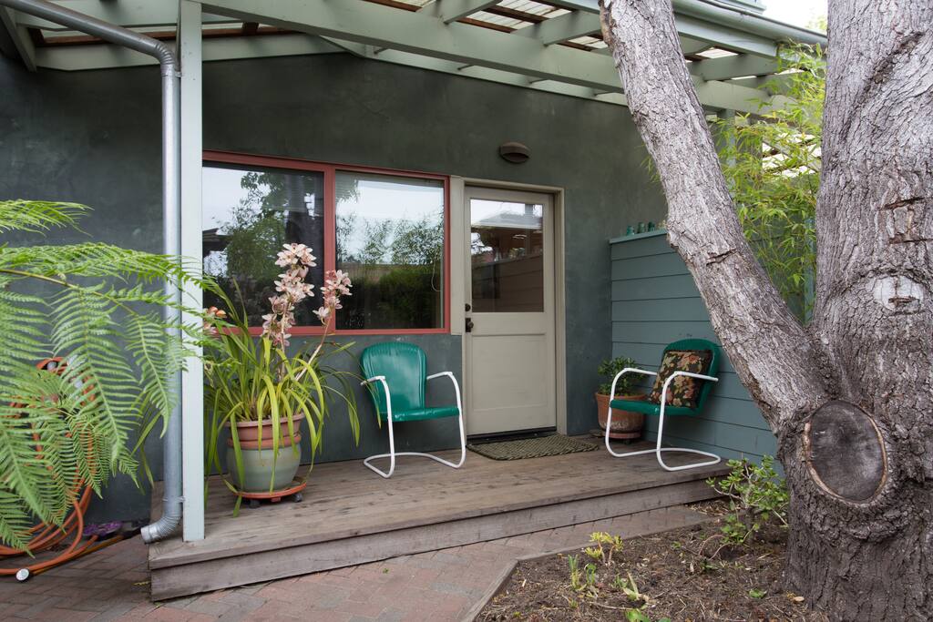 Your private garden area.
