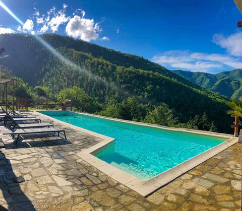 Cosy apartment  in Tuscany Lunigiana & 5Terre