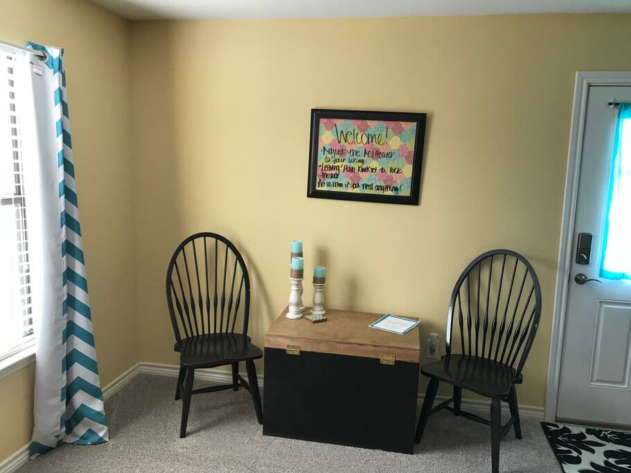Sitting area