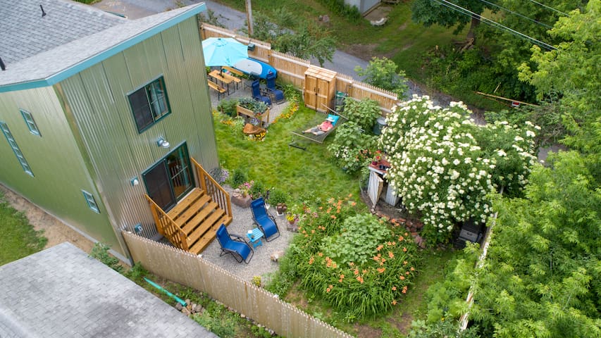 Vermont River House, Tiny House by Winooski Falls