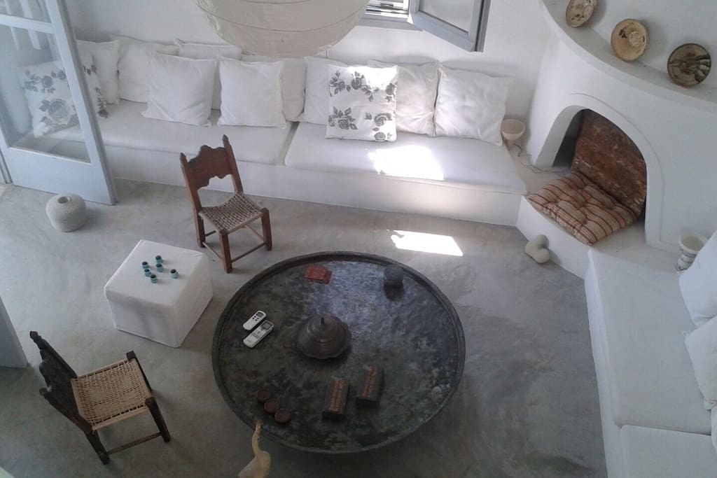 Reception room / view from mezzanine