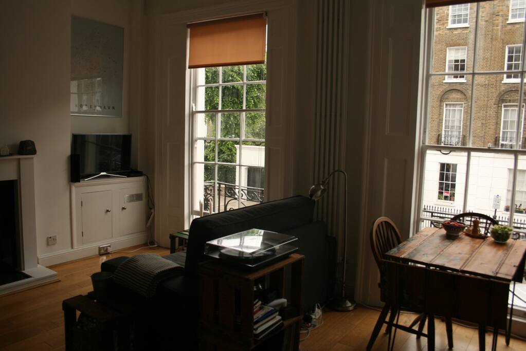 Dining and living room