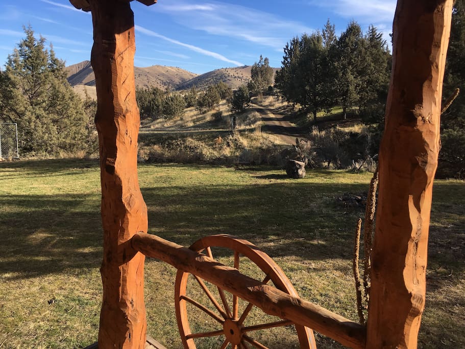 View from front porch.
