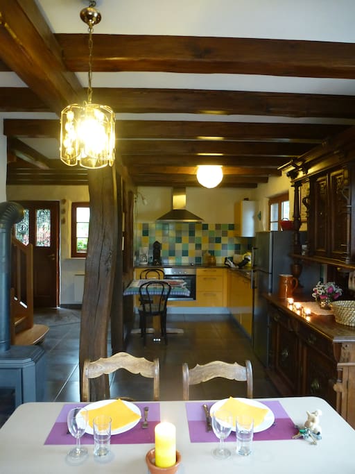 La cuisine équipée