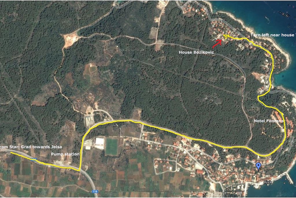 Bozikovic house - direction