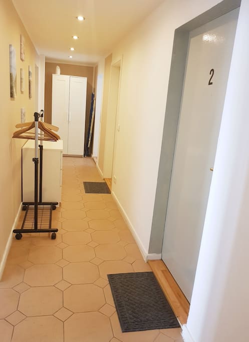Floor with seperate rooms