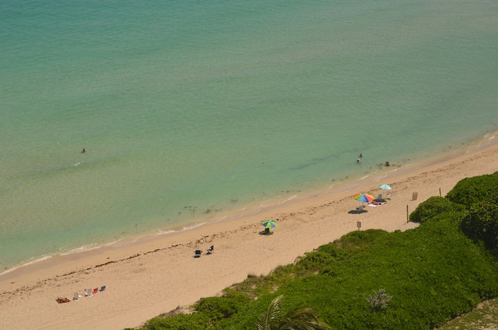 New 16th Floor Beachfront 180º Oceanview Apartment