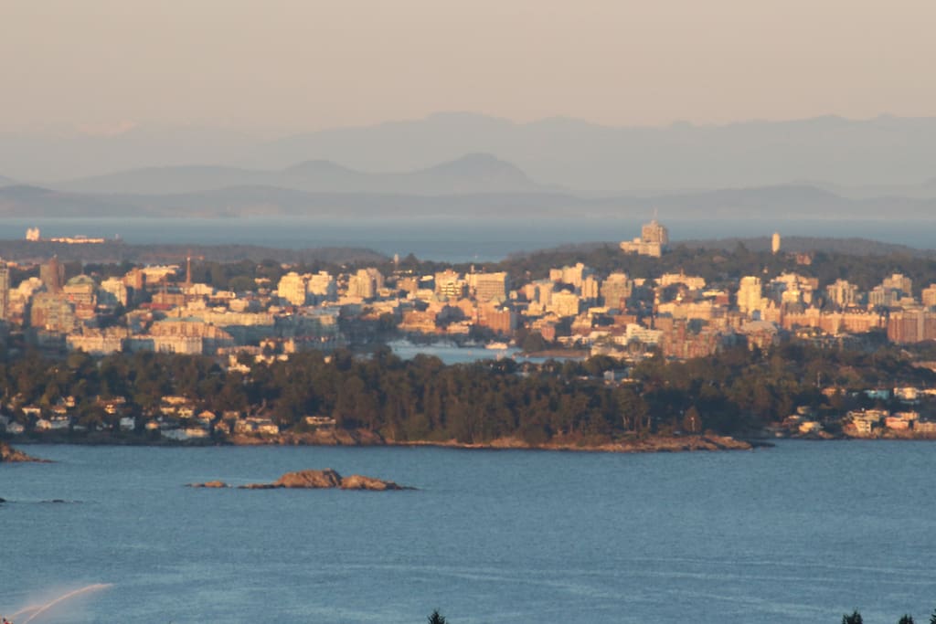 Greater Victoria from the property