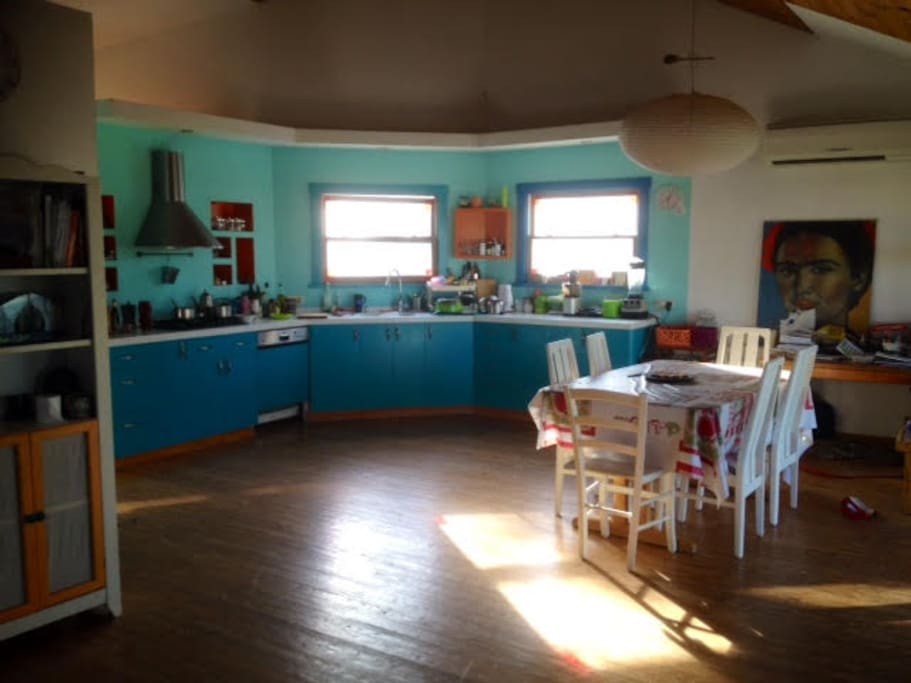 the beatifull and spacious kitchen