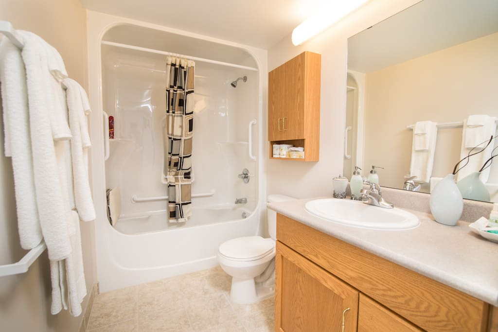 Bathroom Complete With Robes