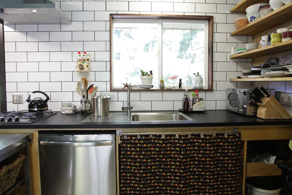 newly remodeled kitchen