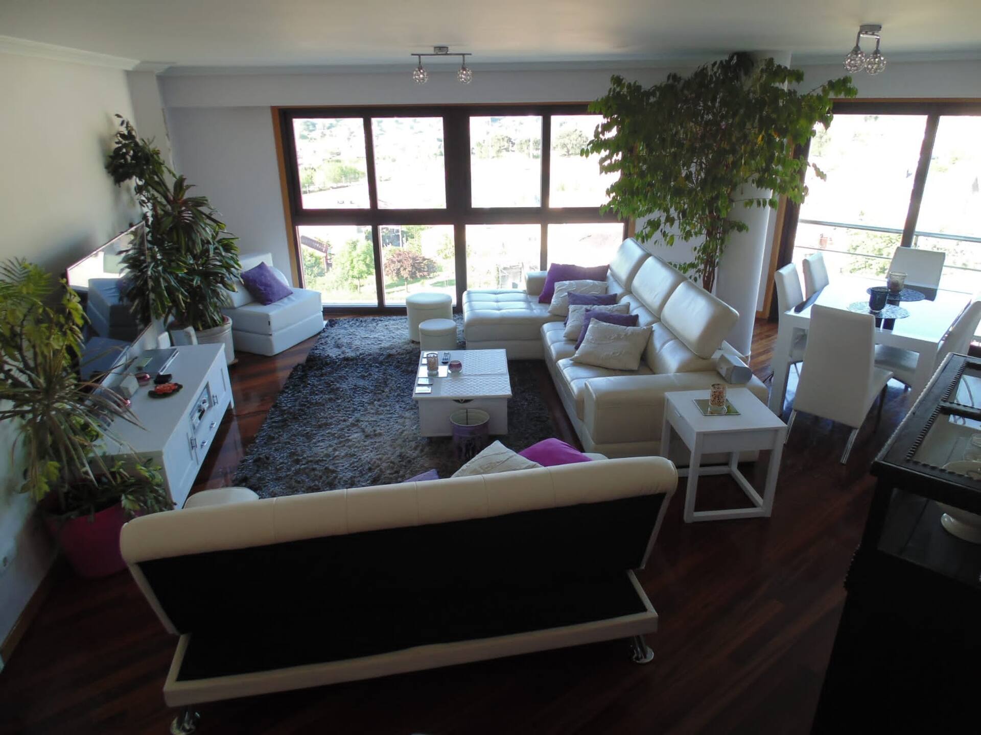 Large glass duplex stunning AC view