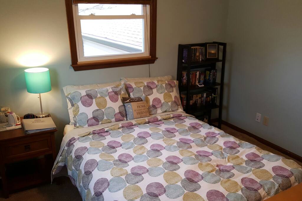 Light and bright private room.