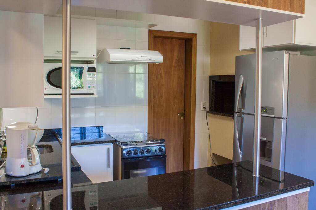 Cozinha com bancada