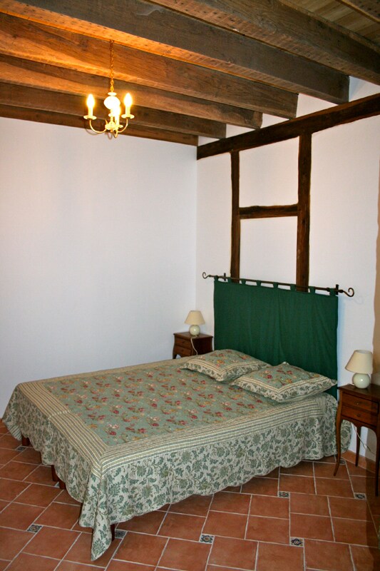 Chambre double en bas