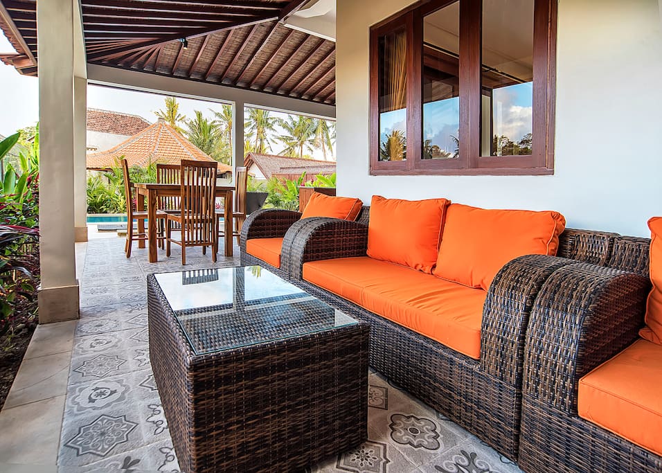 Place to relax outside Shakti