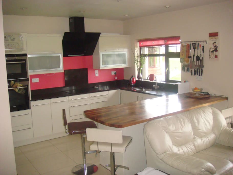 Well appointed Kitchen.