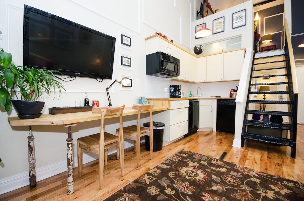 duplex loft brooklyn