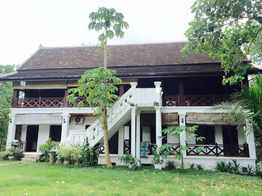 Laotian style building.