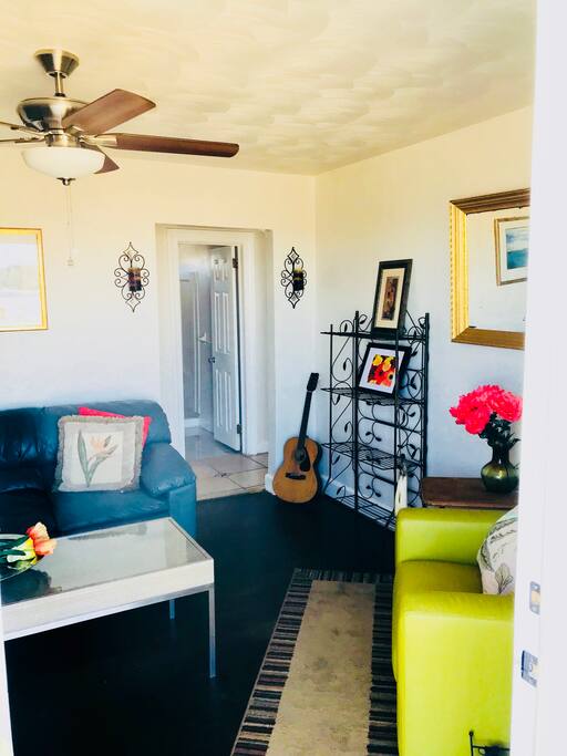 Living room- front door view