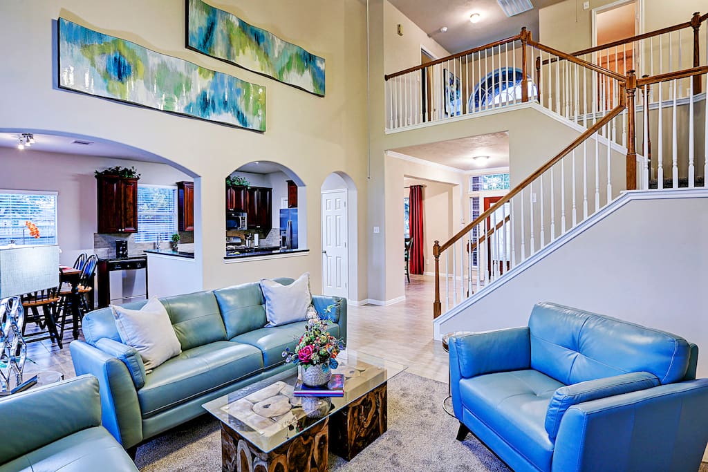 Professionally decorated with contemporary furnishings.