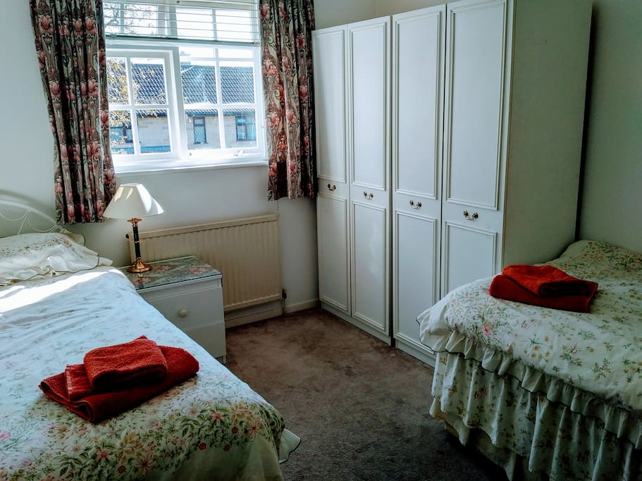 Twin Room with Wardrobes