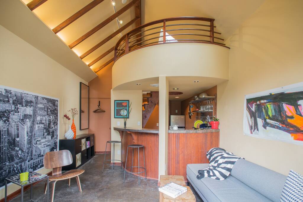 Tiny house on a tiny volcano - Guesthouses for Rent in ...