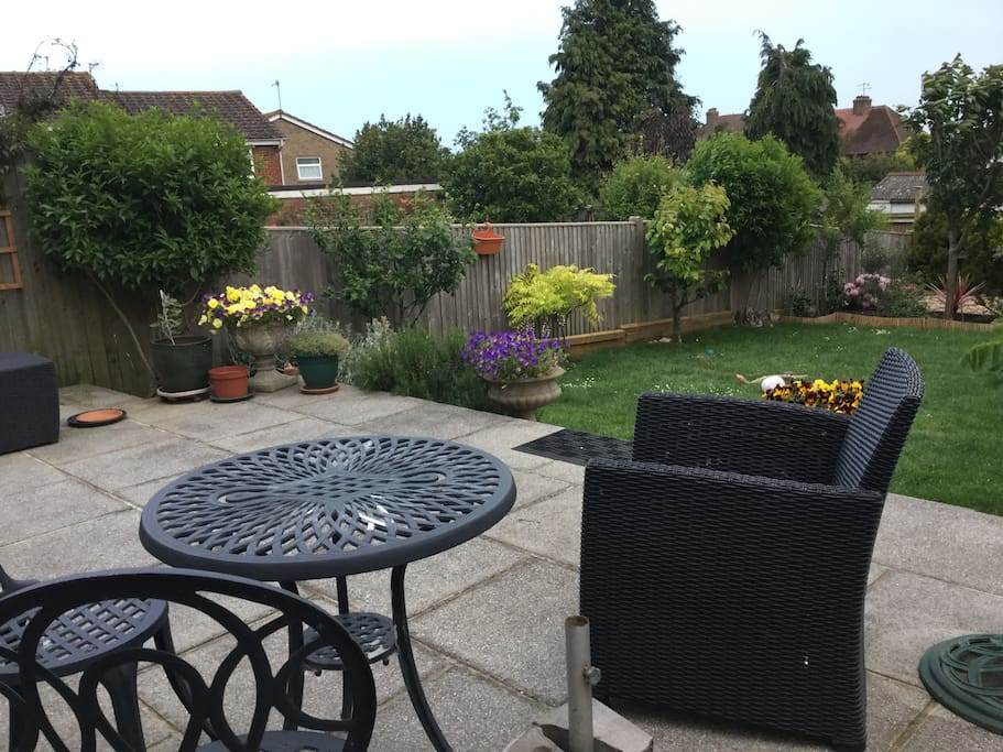 Sunny Terrace and garden